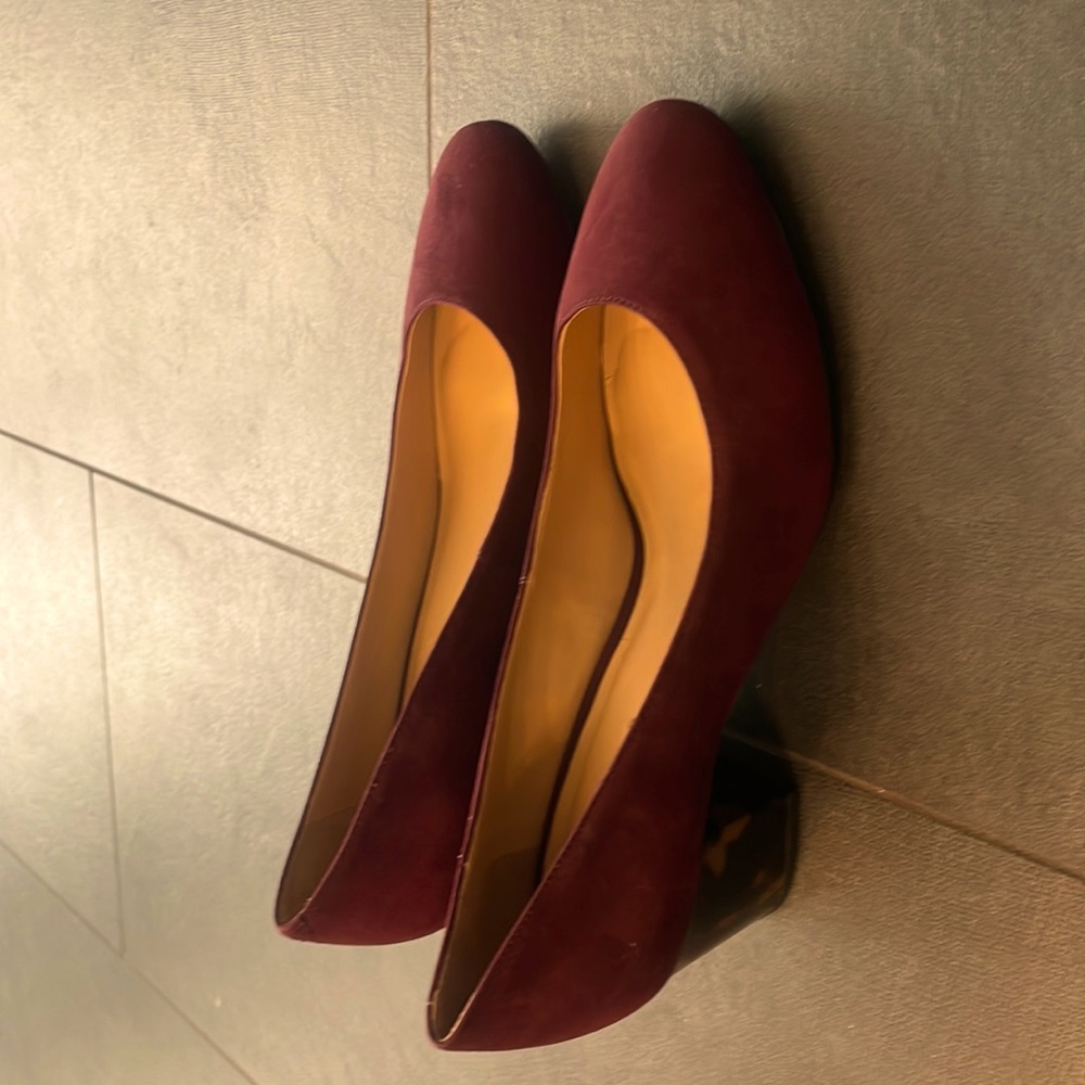Talbots Burgundy pumps-NEW